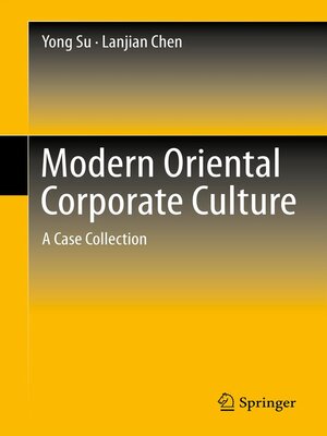 cover image of Modern Oriental Corporate Culture